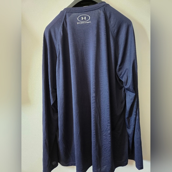 NFL Seattle Seahawks Navy Authentic Combine Long Sleeve Shirt.SIze 2XL - Picture 8 of 11